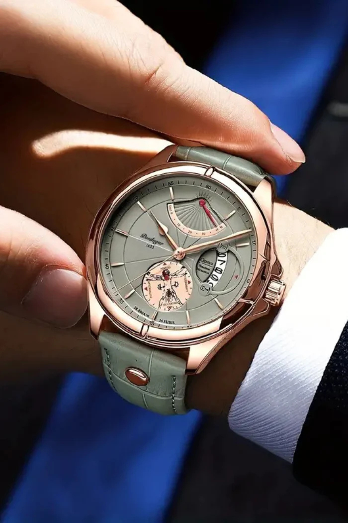 Relógio Poedagar Da Vinci