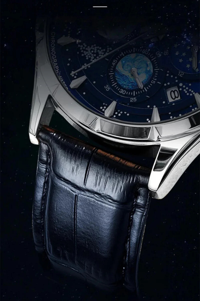 Relógio Poedagar Galaxy Blue